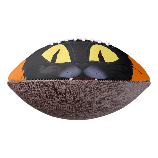 Halloween Black Cat American Football (Gedraaid 90)