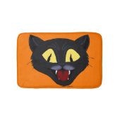 Halloween Black Cat Badmat (Voorkant)