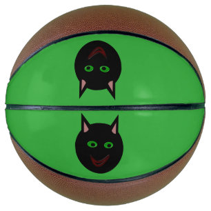 Halloween Black Cat Basketballen