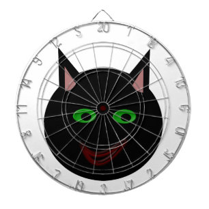 Halloween Black Cat Dart Board Dartbord