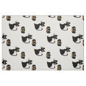 Halloween Black Cat Design Materiaal Stof (Fat Quarter)