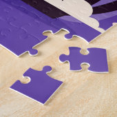 Halloween Black Cat en Pumpkin Legpuzzel (Zijkant)