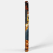 Halloween Black Cat en Pumpkin Samsung Galaxy Hoesje (Rechterkant)