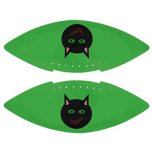 Halloween Black Cat Football (Panelen)