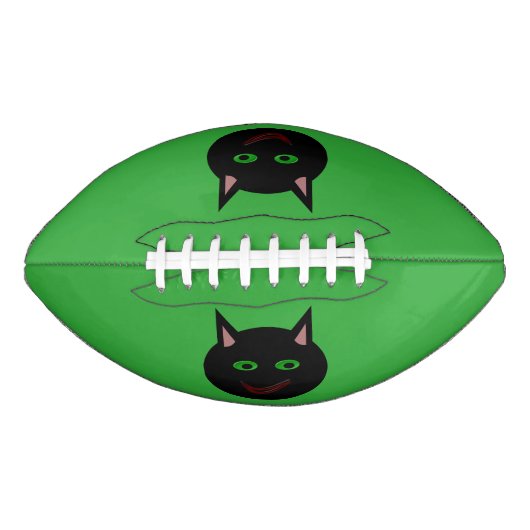 Halloween Black Cat Football (Voorkant)