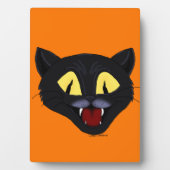 Halloween Black Cat Fotoplaat (voorkant)