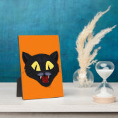 Halloween Black Cat Fotoplaat (Zijkant)