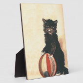  HALLOWEEN Black Cat Fotoplaat (Zijkant)