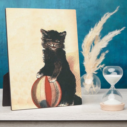  HALLOWEEN Black Cat Fotoplaat (Zijkant)