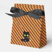 Halloween Black Cat Gift Bag Bedankdoosjes (Voorkant Zijde)
