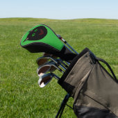 Halloween Black Cat Golf Driver Hoesje Golfheadcover (Insitu)