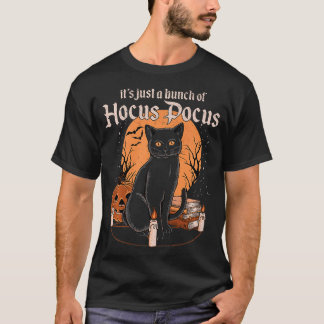  Halloween Black Cat Het is gewoon een stel T-shirt