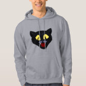 Halloween Black Cat Hoodie (Voorkant)