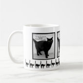 Halloween Black Cat Koffiemok (Links)