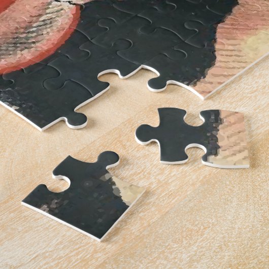 HALLOWEEN Black Cat Legpuzzel (Zijkant)