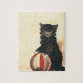 HALLOWEEN Black Cat Legpuzzel (Verticaal)