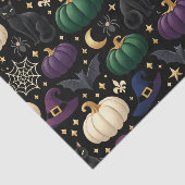 Halloween Black Cat Luxury Tissuepapier (Detail)