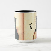 HALLOWEEN Black Cat Mok (Midden)