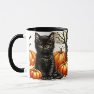 Halloween Black Cat Mok