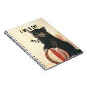 HALLOWEEN Black Cat Notitieboek (Rechterzijde)