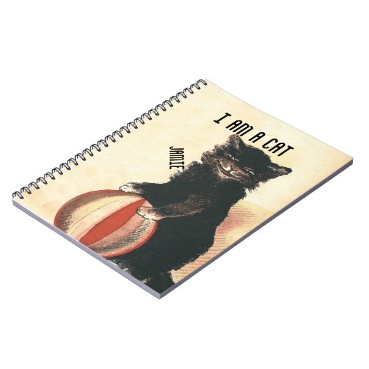 HALLOWEEN Black Cat Notitieboek (Linkerzijde)