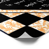 Halloween Black Cat Poster (Hoek)