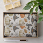 Halloween Black Cat Pumpkins Tissuepapier (Geschenk)