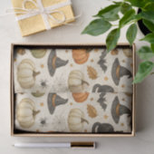 Halloween Black Cat Pumpkins Tissuepapier (Geschenk)