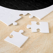 Halloween Black Cat Puzzle Legpuzzel (Zijkant)