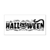 Halloween Black Cat Rubberstempel (Afrduk)