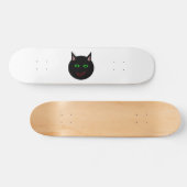 Halloween Black Cat Skateboard (Horizontaal)