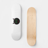 Halloween Black Cat Skateboard (Voorkant)