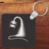 Halloween Black Cat Sleutelhanger (Achterkant)