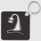 Halloween Black Cat Sleutelhanger (Achterkant)