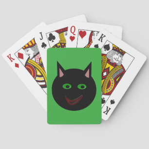 Halloween Black Cat-speelkaarten Pokerkaarten