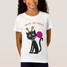 Halloween Black Cat T-Shirt