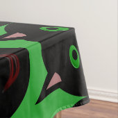 Halloween Black Cat Tablecloth Tafelkleed (Voorbeeld)