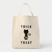  HALLOWEEN Black Cat Tote Bag (Voorkant)