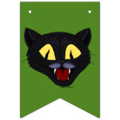 Halloween Black Cat Vlaggetjes (Tweede vlag)