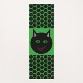 Halloween Black Cat Yoga Mat (Voorkant)