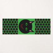 Halloween Black Cat Yoga Mat (Voorkant (horizontaal))