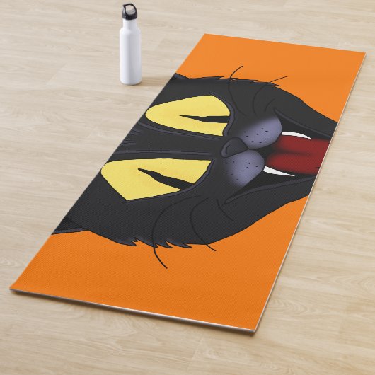 Halloween Black Cat Yogamat (In situ)