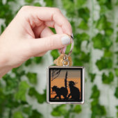 Halloween Black Cats - Sleutelhanger (Hand)