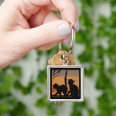 Halloween Black Cats - Sleutelhanger (Hand)