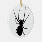 Halloween Black Creepy Spider Ornament (Rechts)