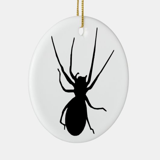 Halloween Black Creepy Spider Ornament (Rechts)