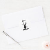 Halloween Black Creepy Spider Stickers (Envelop)