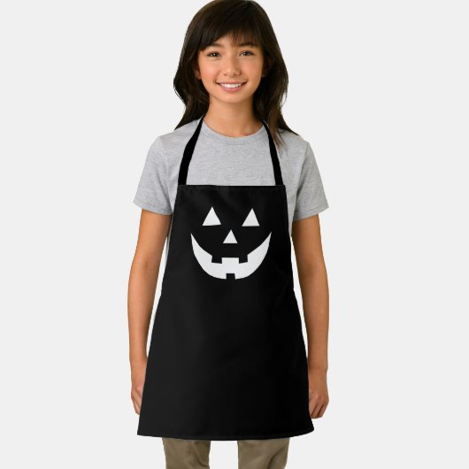 Halloween black Jack o lantern pomkin kostuum Schort (Insitu)