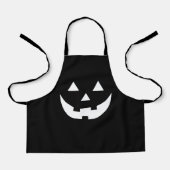 Halloween black Jack o lantern pomkin kostuum Schort (Voorkant)