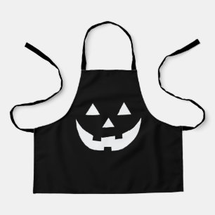 Halloween black Jack o lantern pomkin kostuum Schort